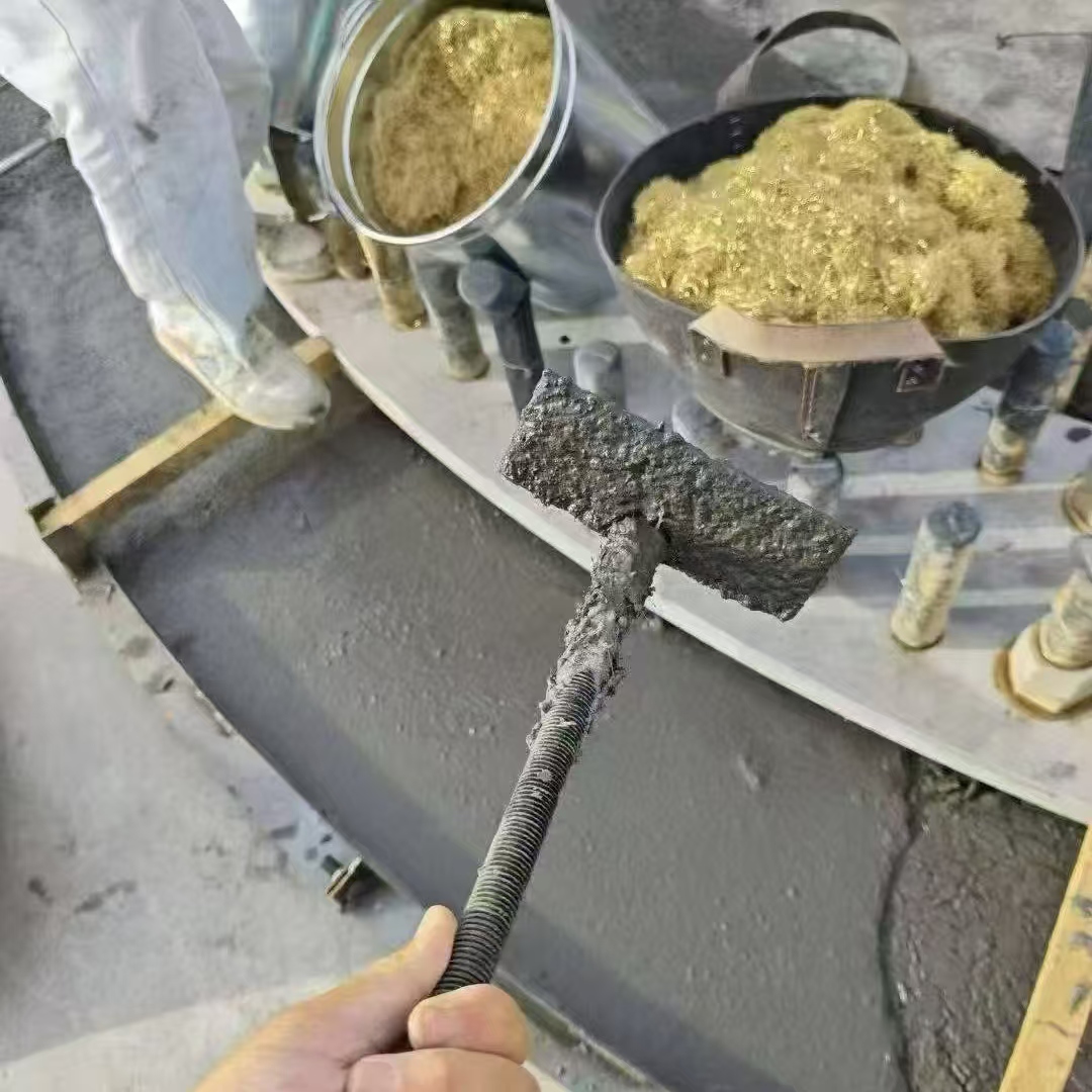 天元C120钢纤维高强无收灌浆料 轧机压缩机汽轮机发电机锻压设备底座灌浆材料